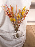 Citrus Dried Flowers with Vase image 3