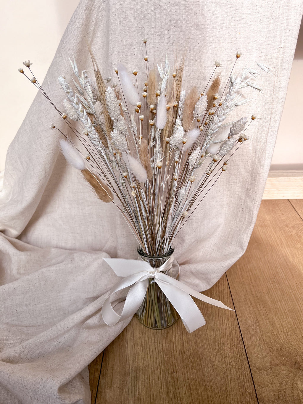 Natural Dried Flowers with Vase image 8