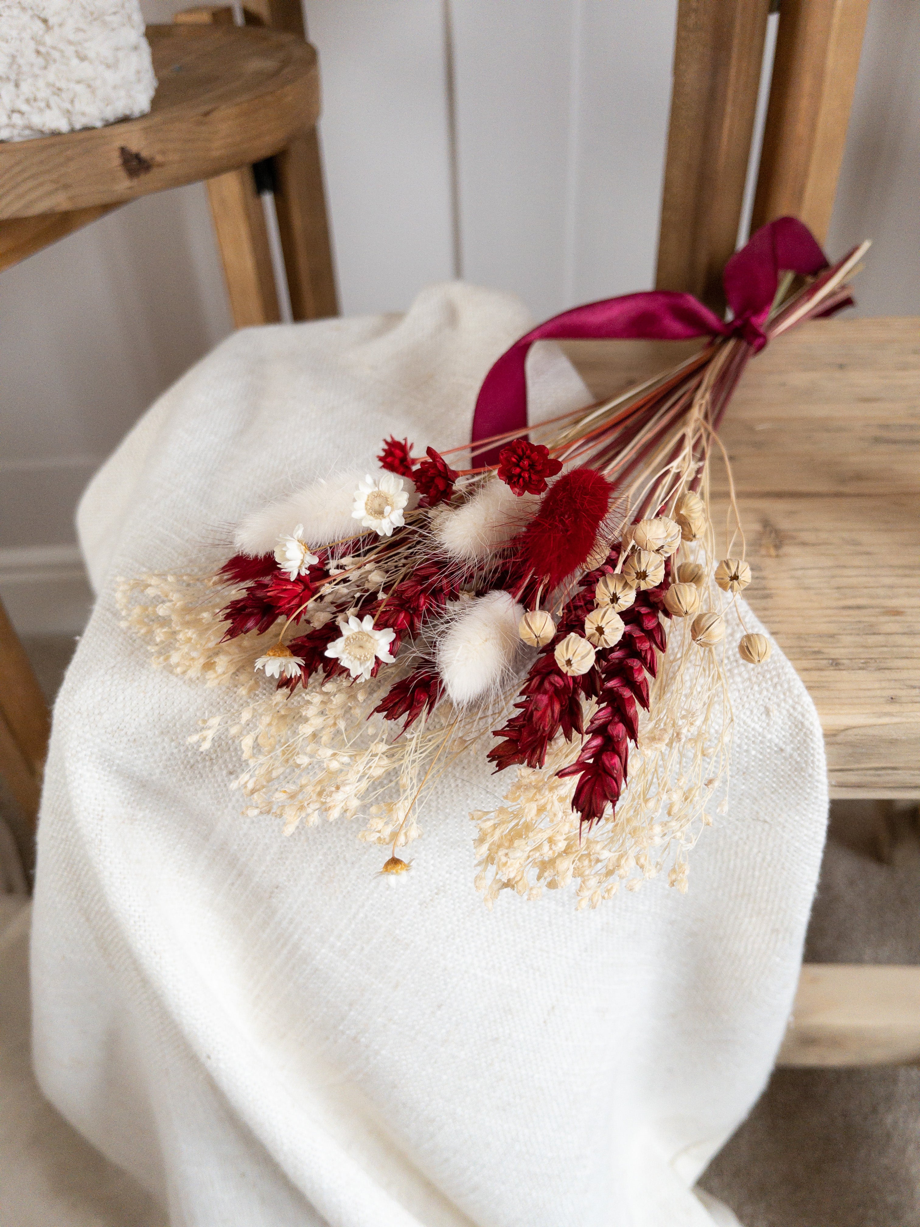 Mini Red Floral Bunch image 2