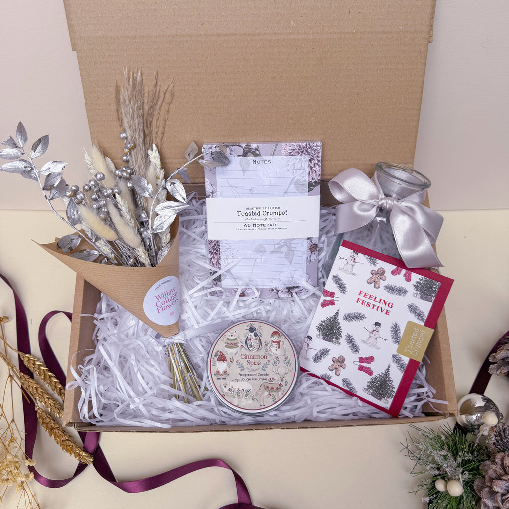 Silver Christmas Gift Hamper image 0