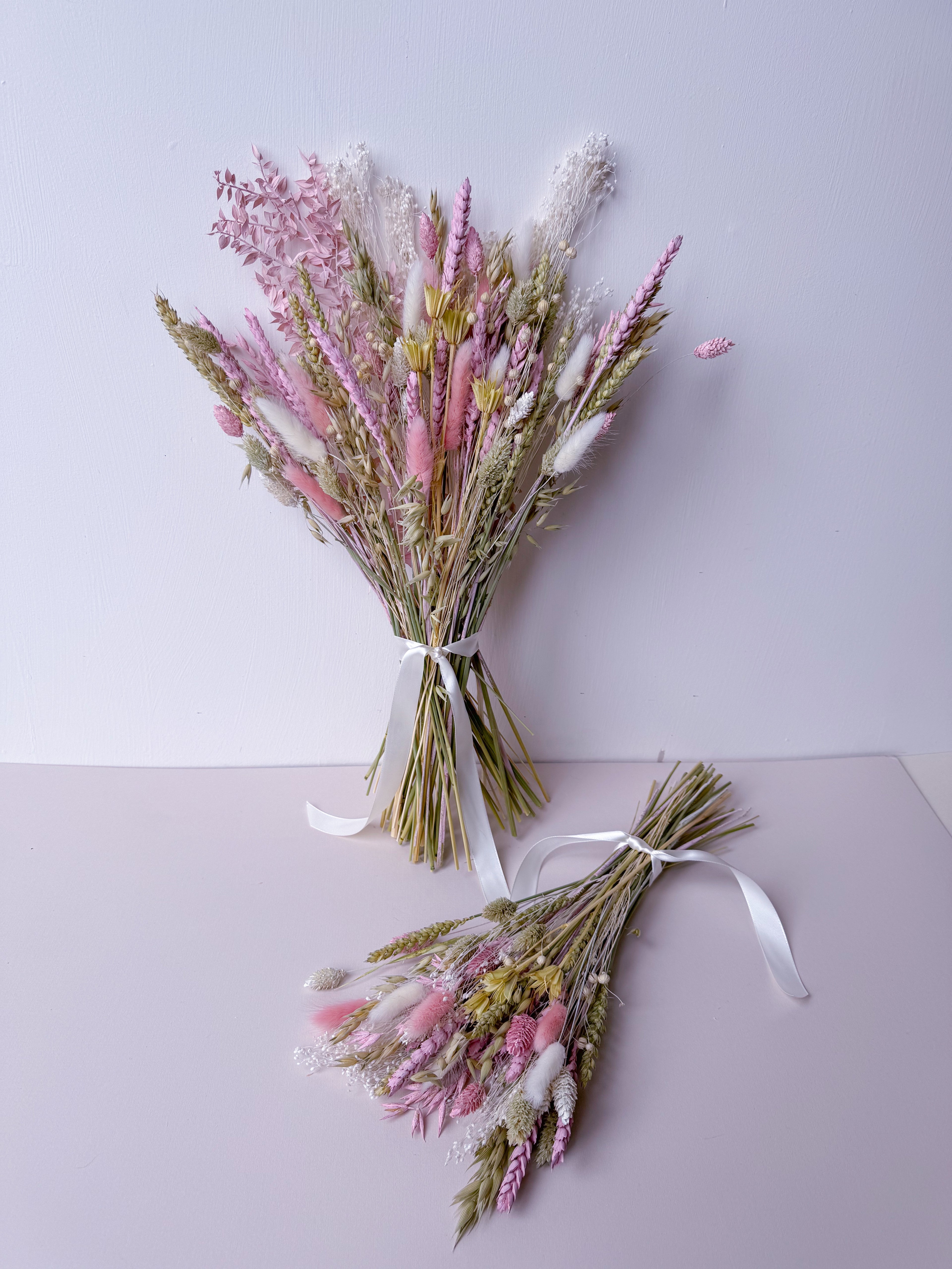 Mint Green and Pink Bouquet image 5