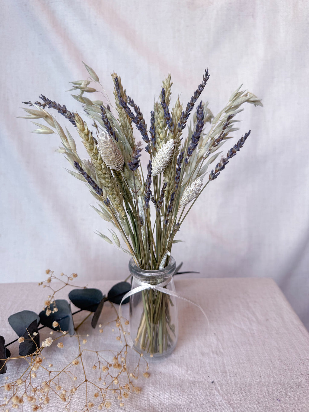 Mini Lavender Arrangement with Vase image 4