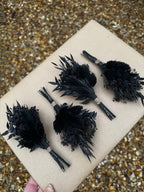 Black Buttonhole image 2