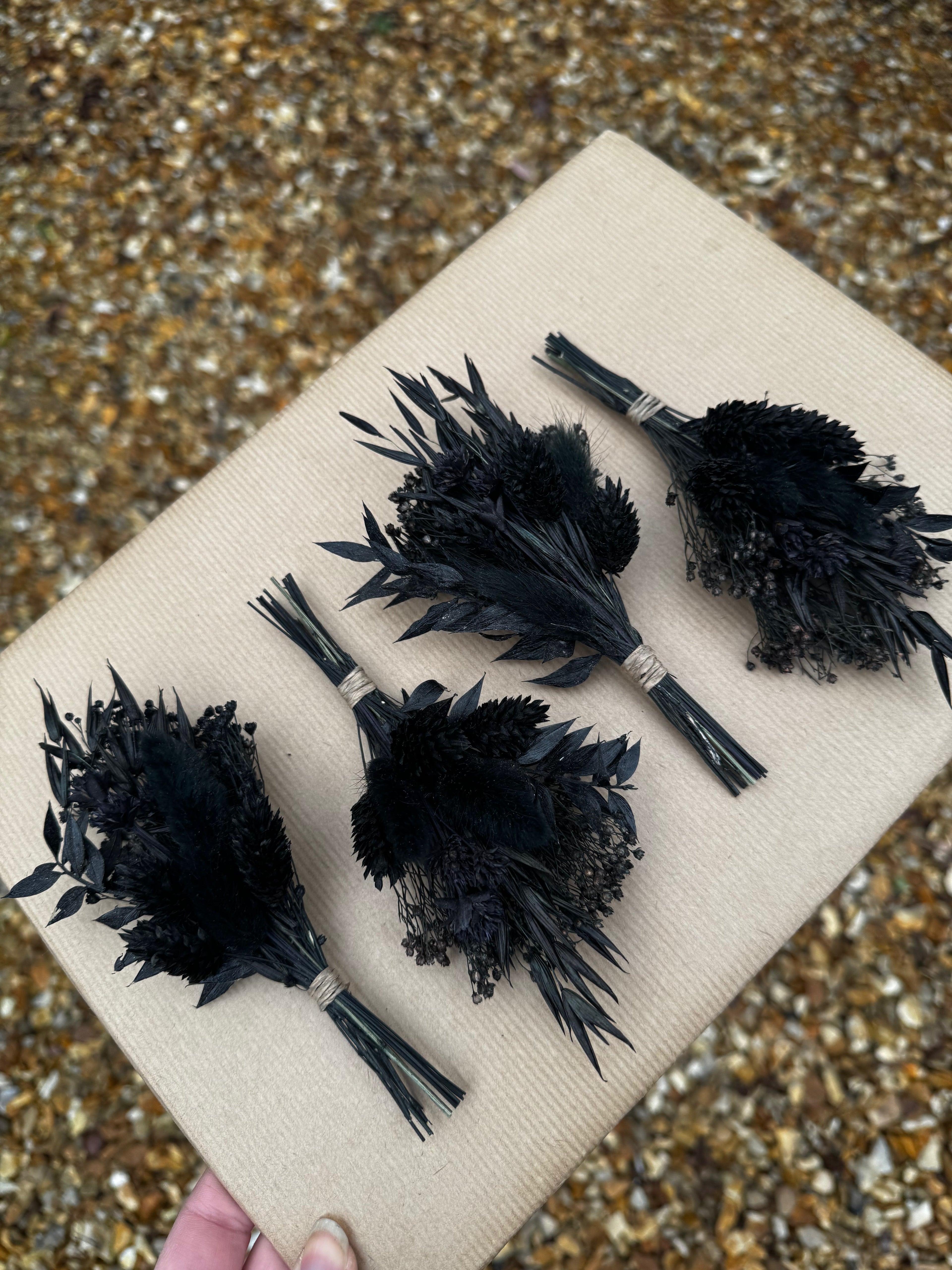 Black Buttonhole image 2