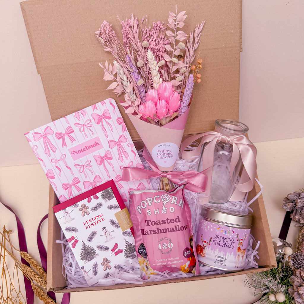 Pink Christmas Gift Hamper image 0