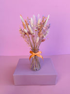 'Pastels' Dried Flower Arrangement with Vase image 1