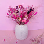 Hot Pink Dried Flower Arrangement image 4