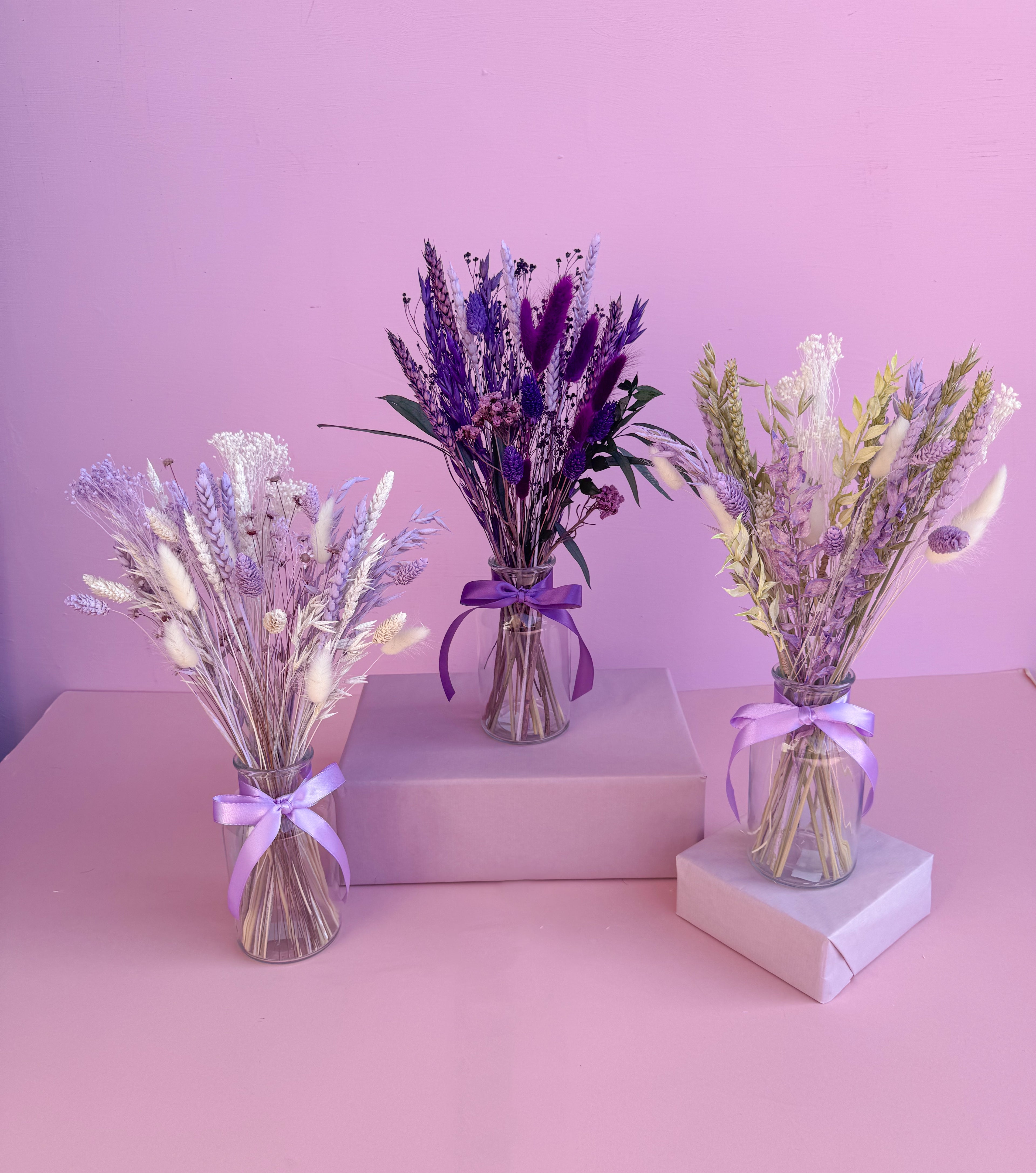 'Purples' Arrangement with Vase image 4