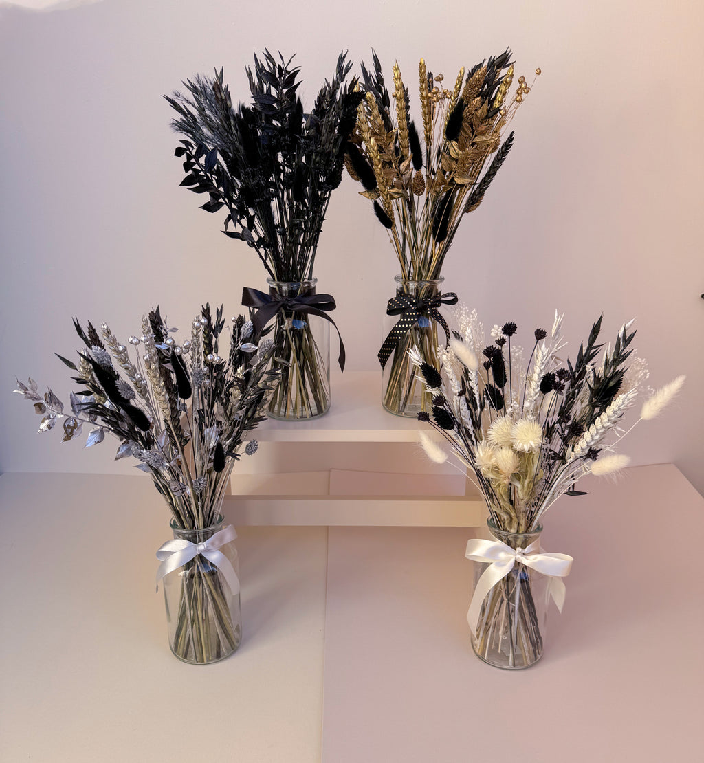 'Monochromes' Arrangement with Vase image 0