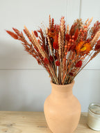 Burnt Orange Dried Flower Arrangement image 3