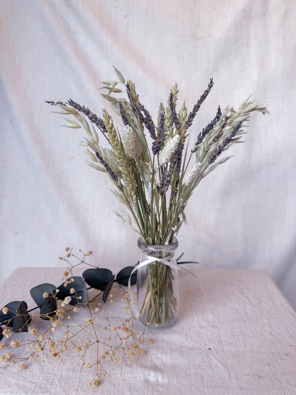 Mini Lavender Arrangement with Vase image 5