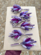 Blackberry Crumble Buttonhole image 3