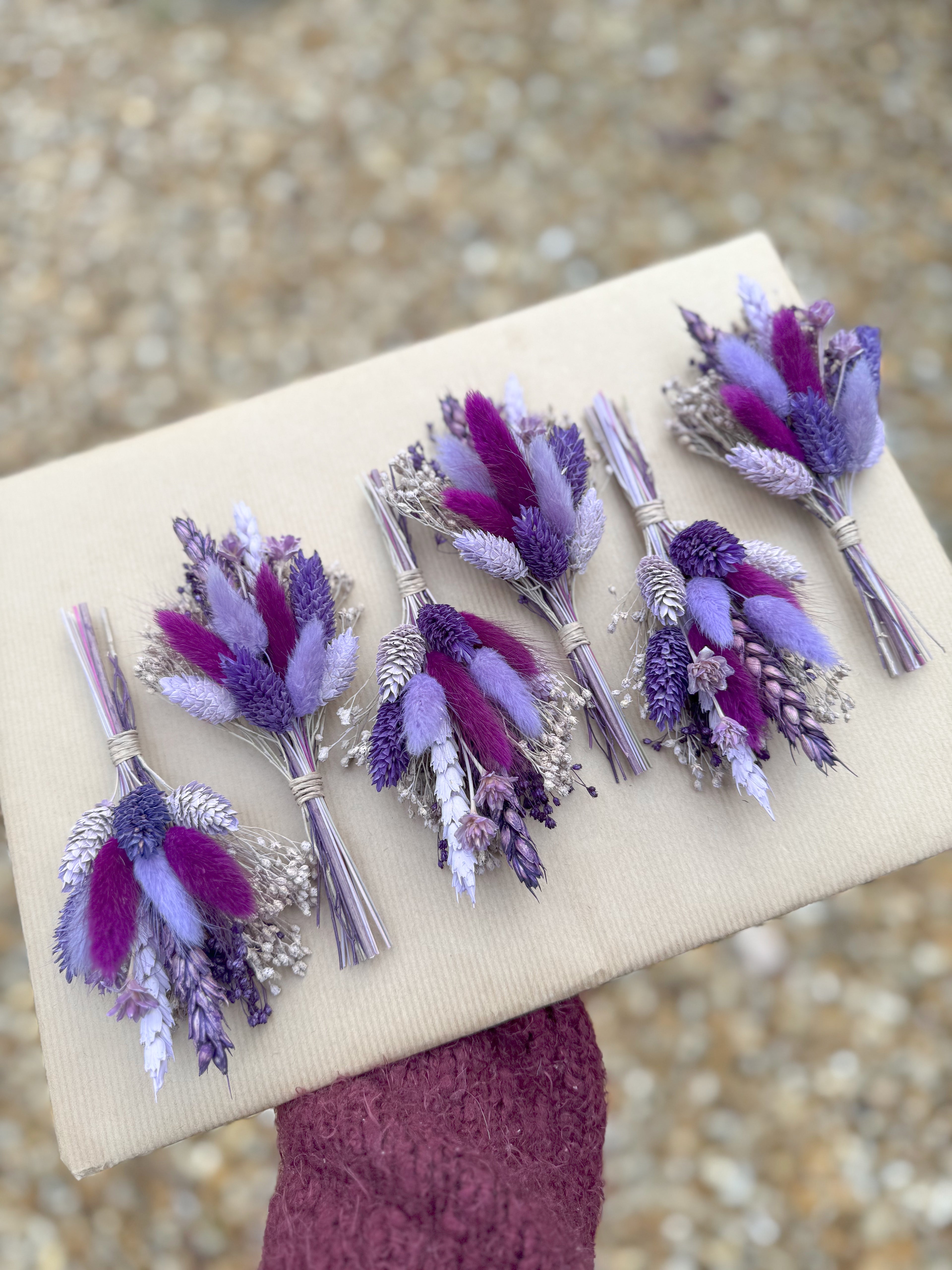 Blackberry Crumble Buttonhole image 2