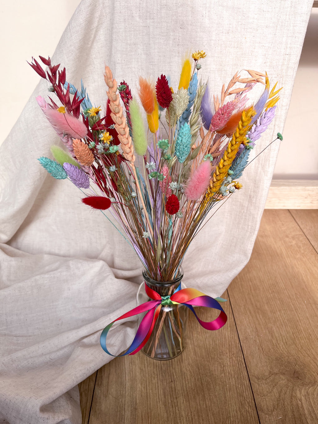 Dried Flowers with Vase image 7