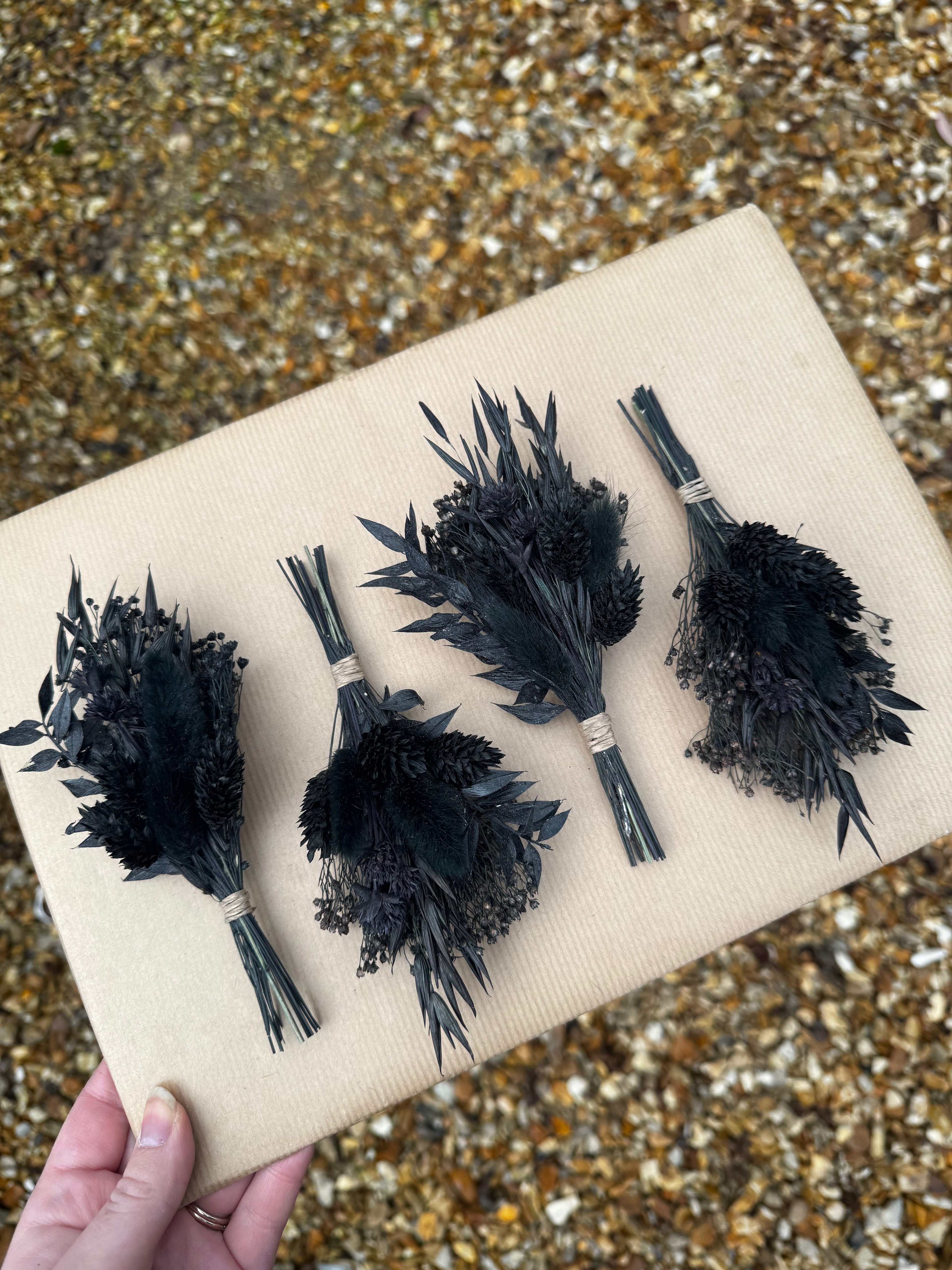 Black Buttonhole image 3