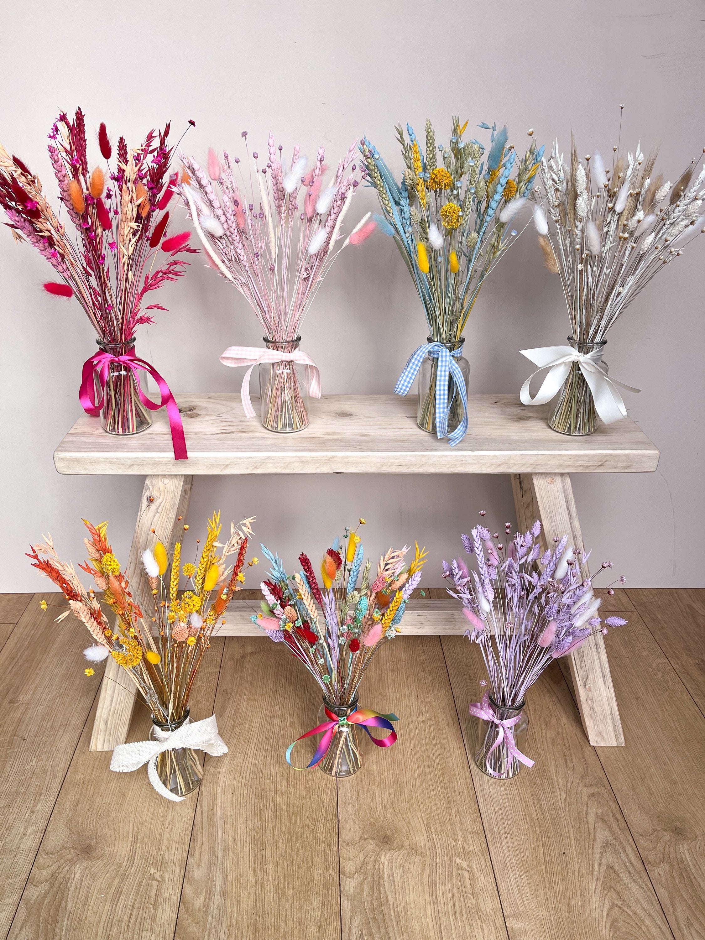 Dried Flowers with Vase image 1