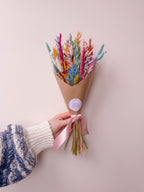 Rainbow Dried Flower Arrangement image 4