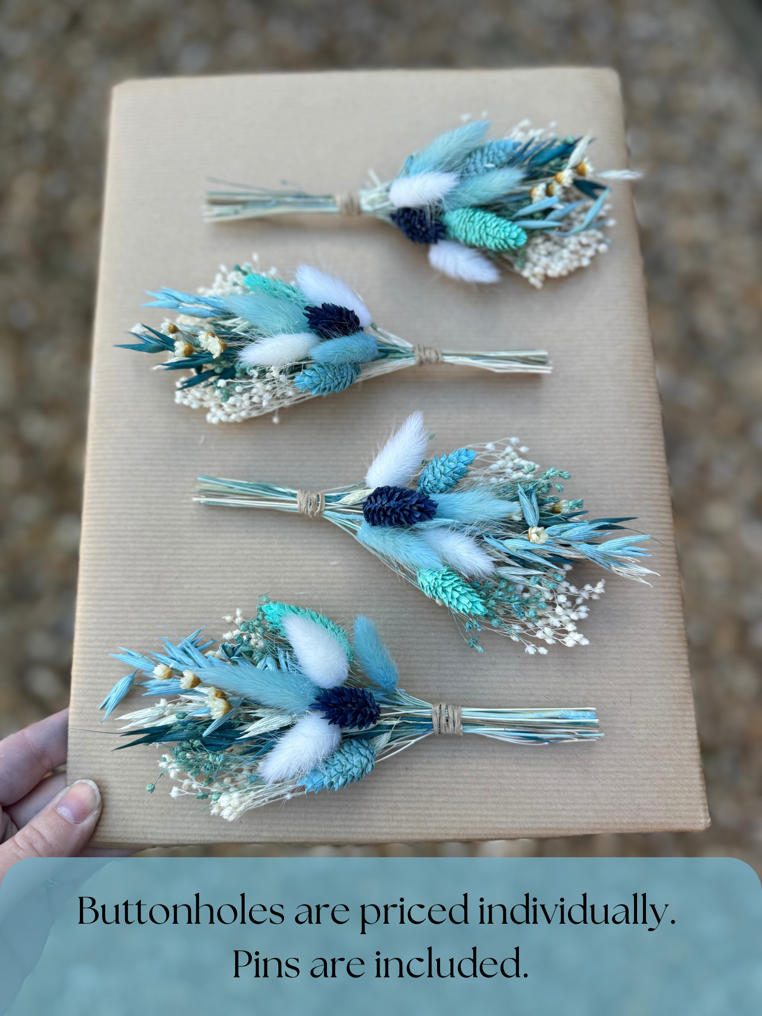 Summer Sky Buttonhole image 2