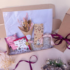 Vanilla & Pink Christmas Gift Box