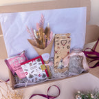 Vanilla & Pink Christmas Gift Box