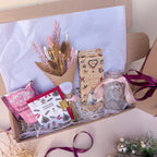 Vanilla & Pink Christmas Gift Box