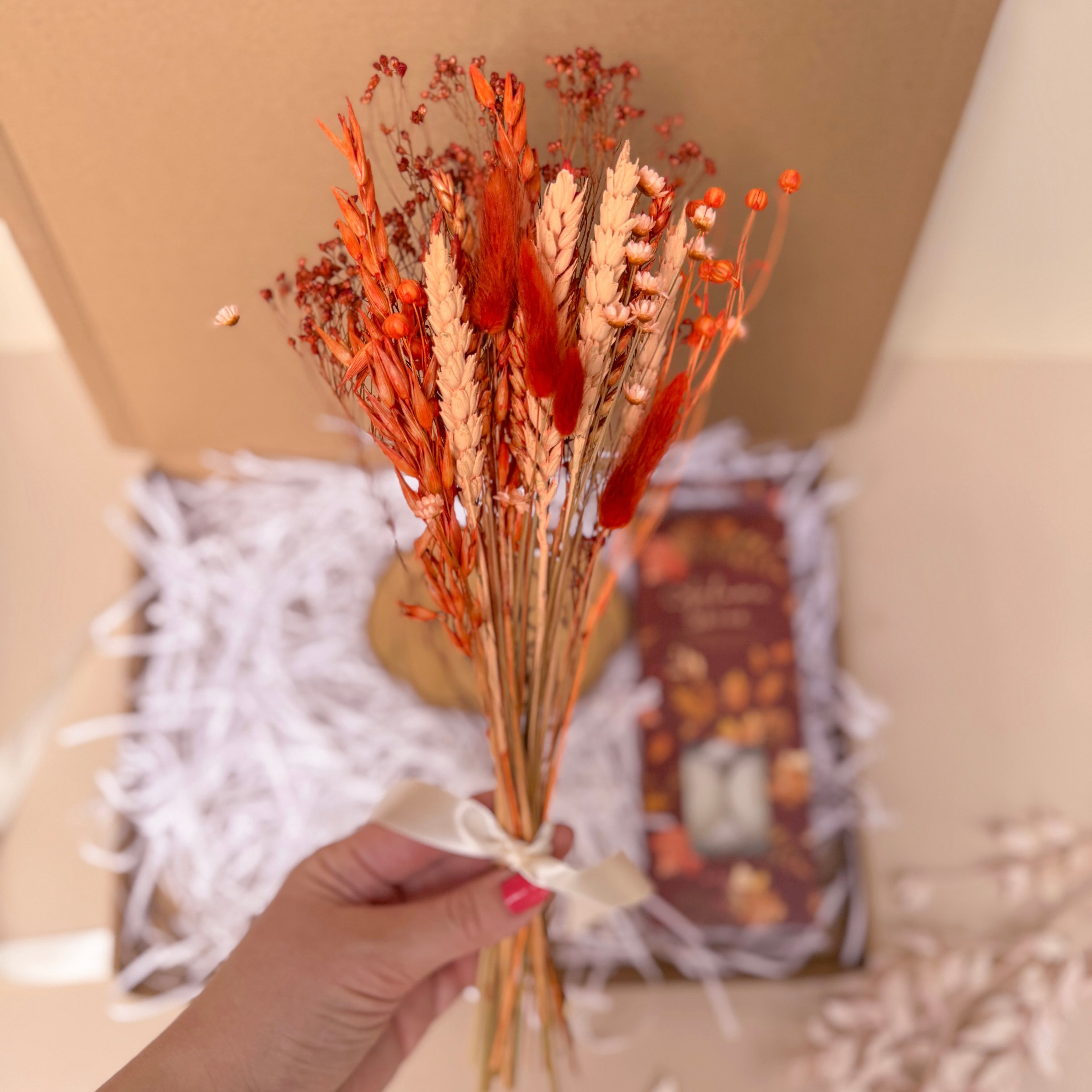 Red Autumn Letterbox Gift image 2