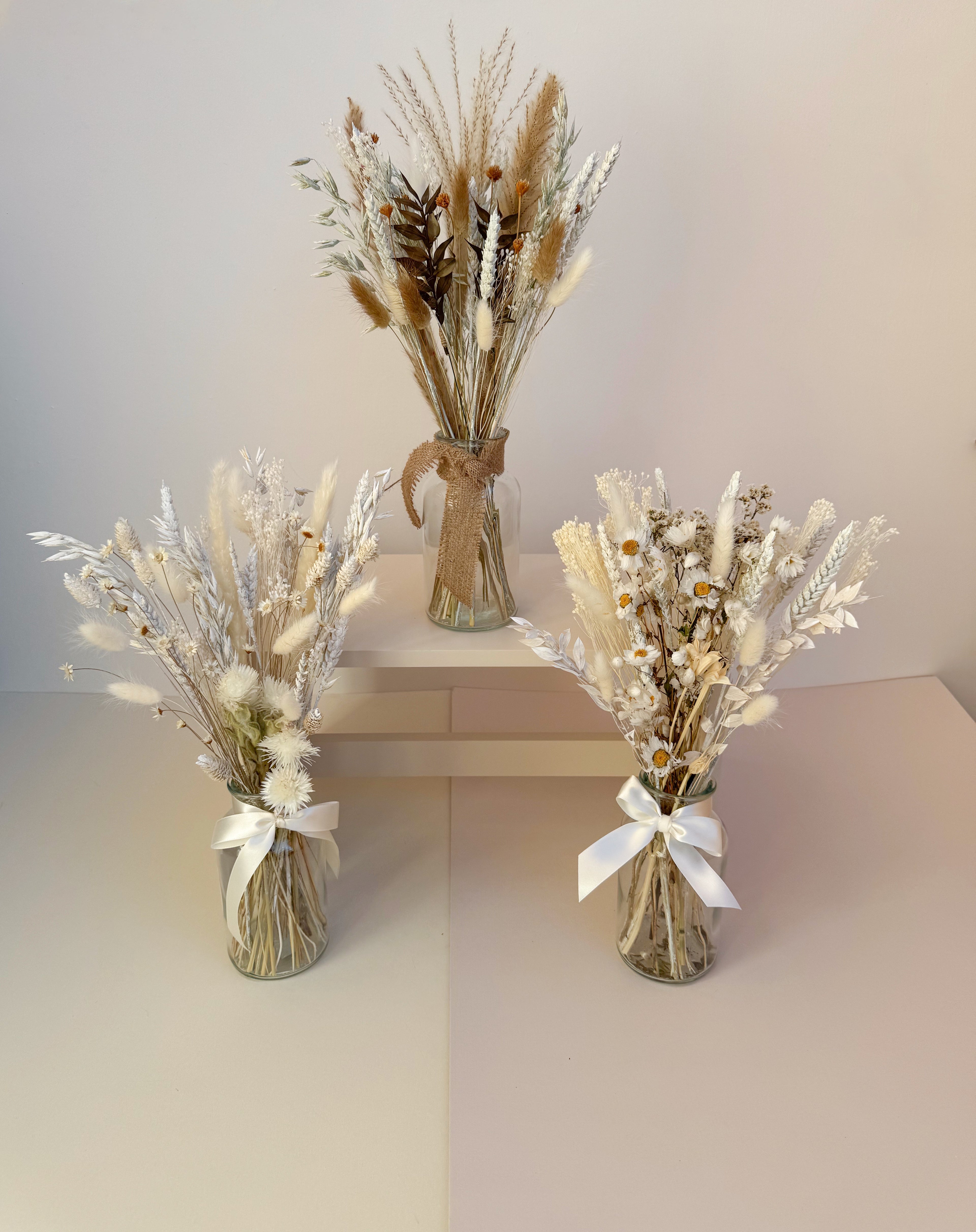 'Neutrals' Arrangement with Vase image 0