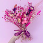 Hot Pink Dried Flower Arrangement image 2