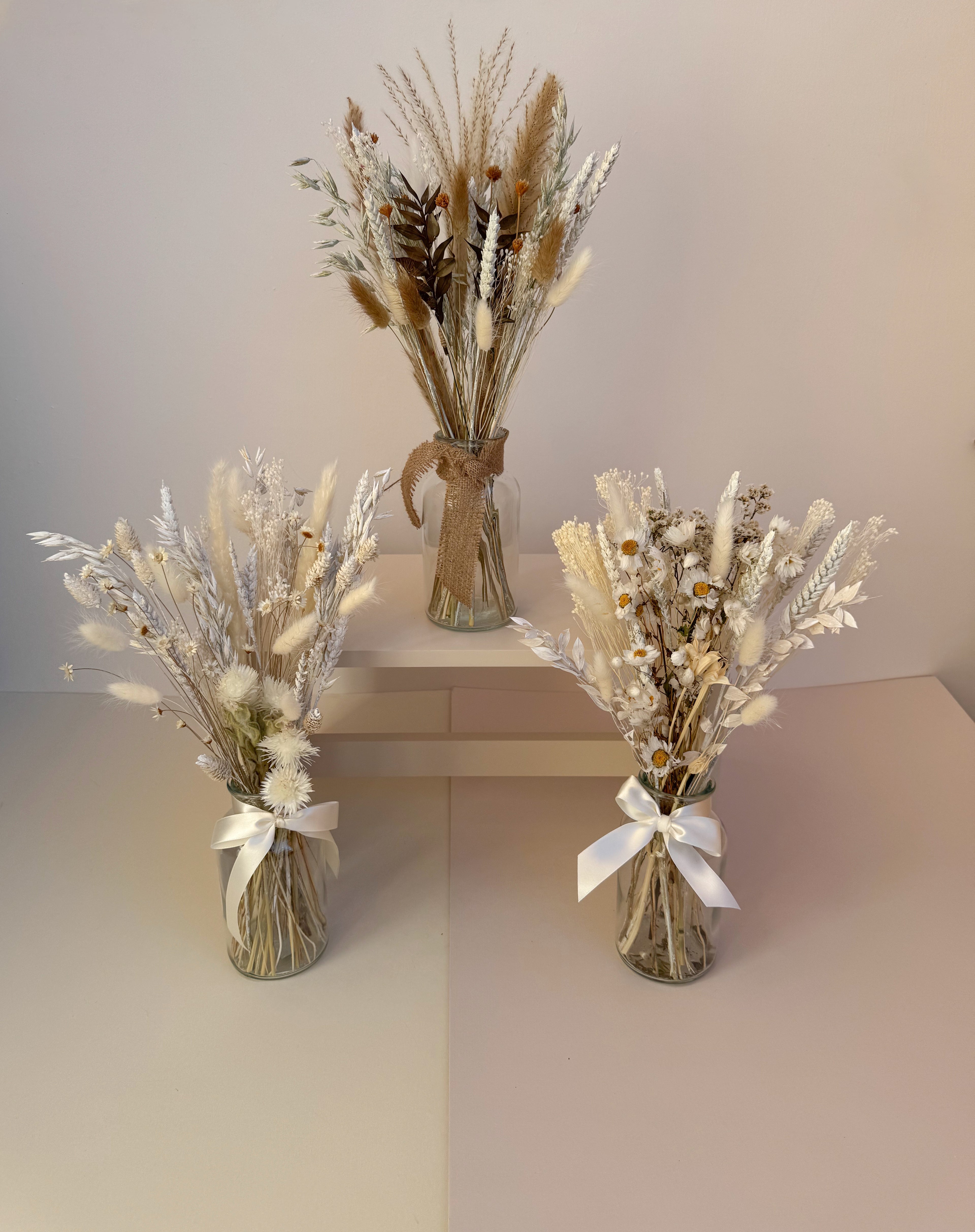 'Neutrals' Arrangement with Vase image 4