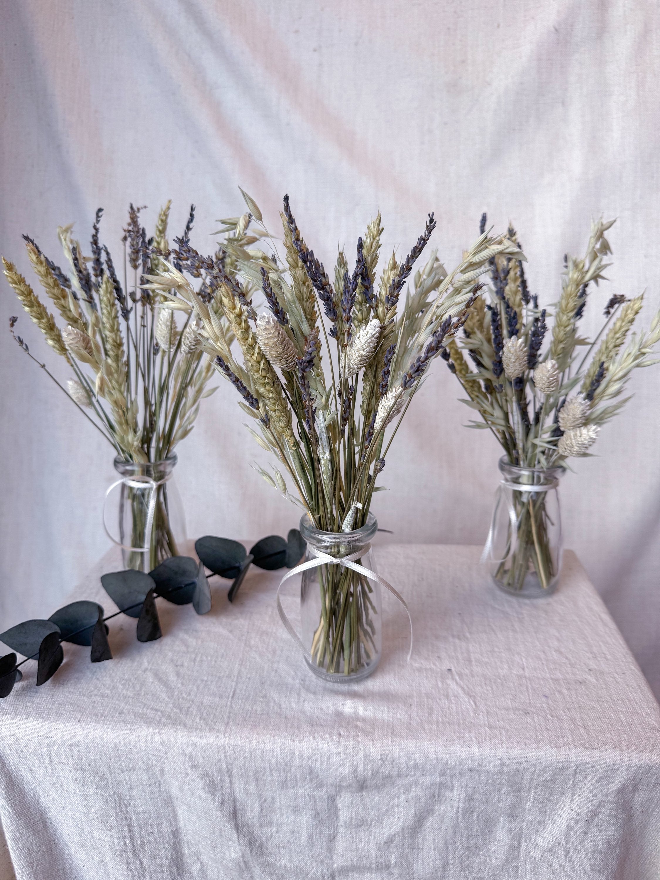Mini Lavender Arrangement with Vase image 1