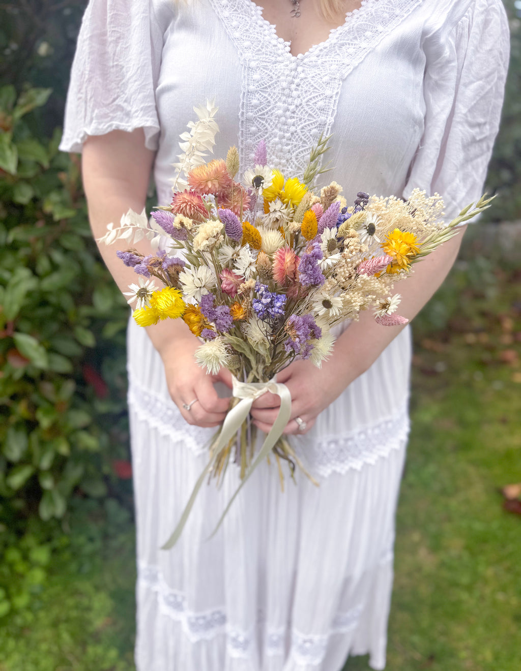 Colourful Wildflower Wedding Flowers image 2