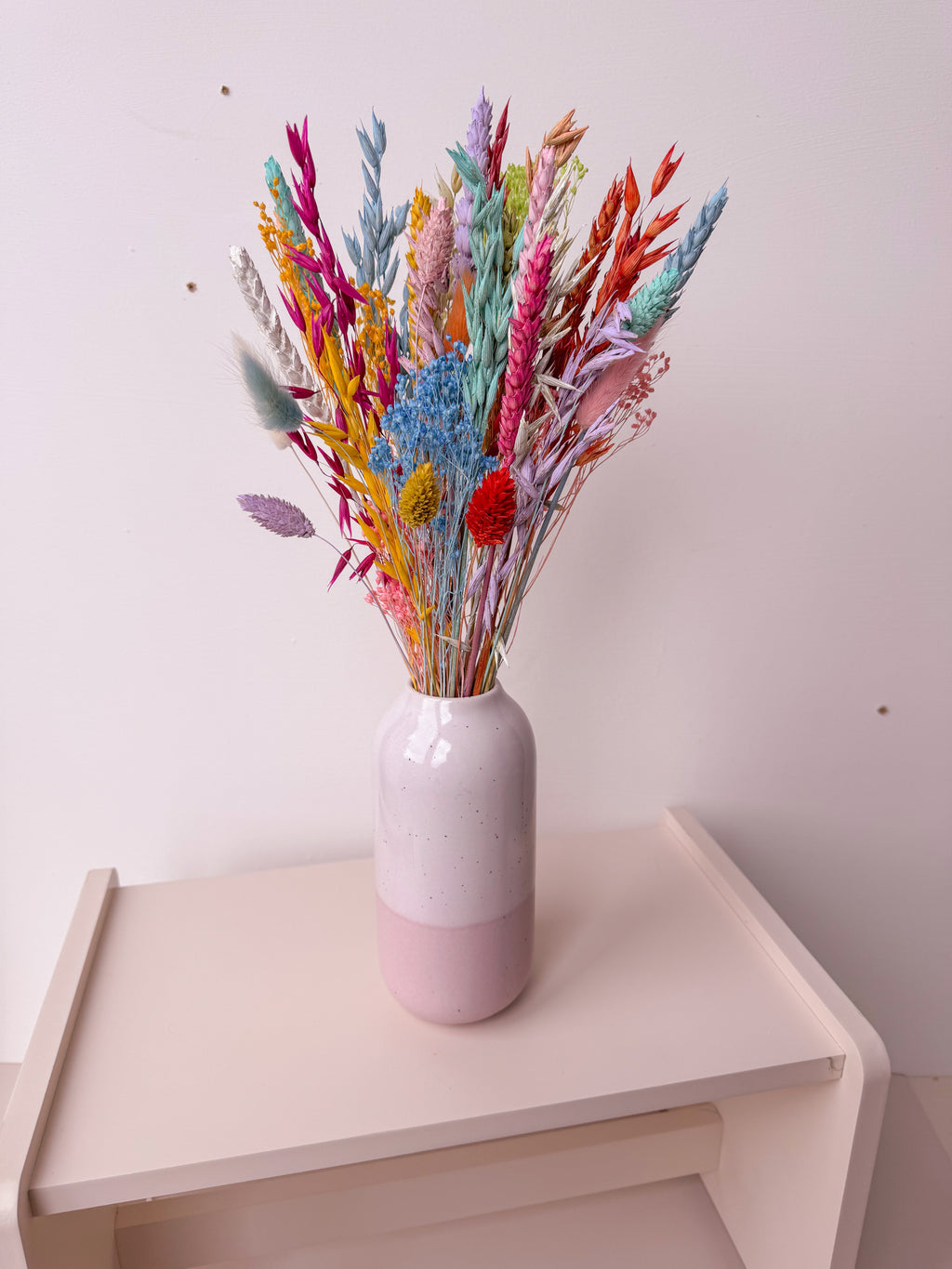 Rainbow Dried Flower Arrangement image 6
