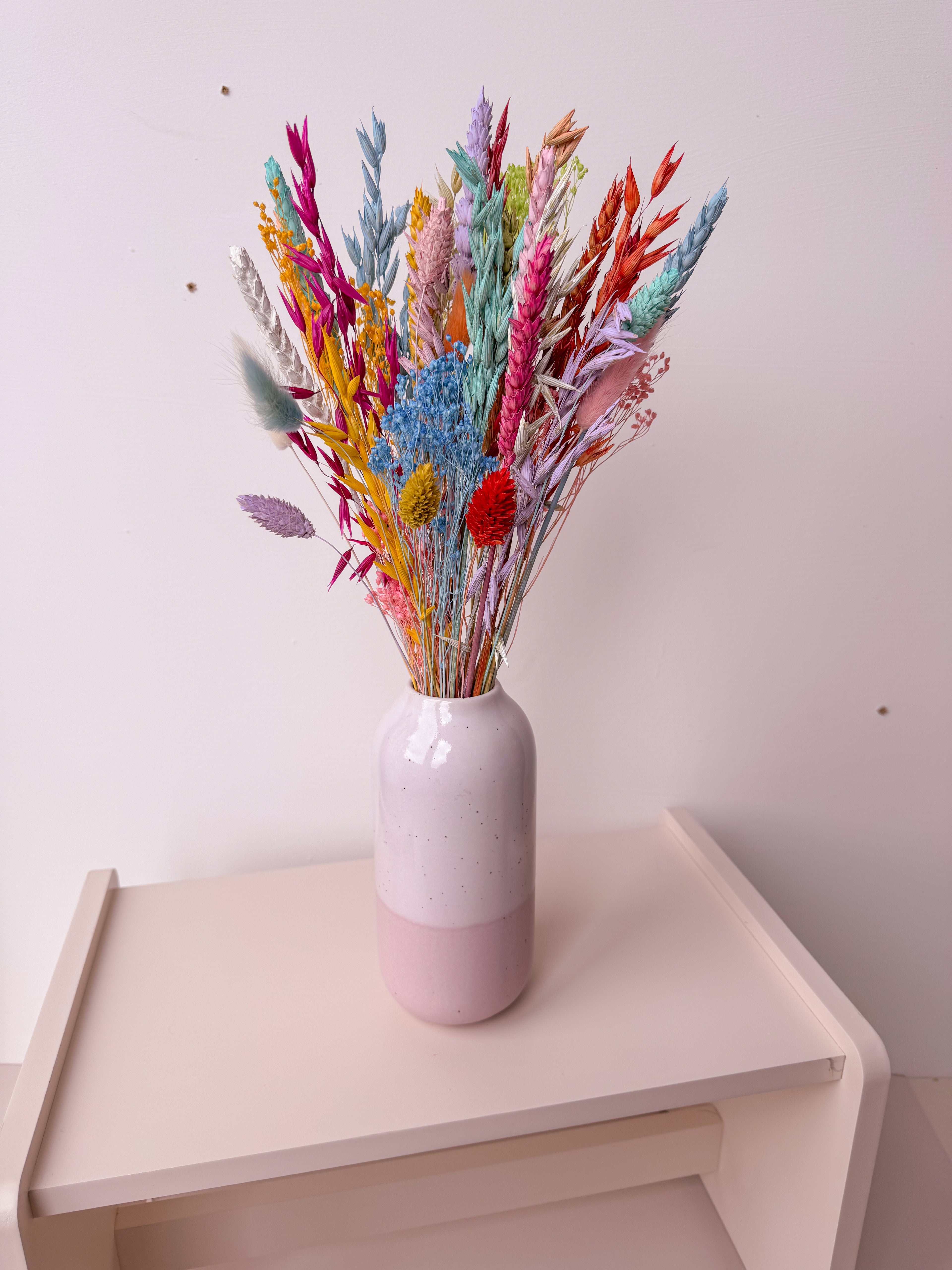 Rainbow Dried Flower Arrangement image 6