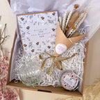 big hug gift hamper with flowers