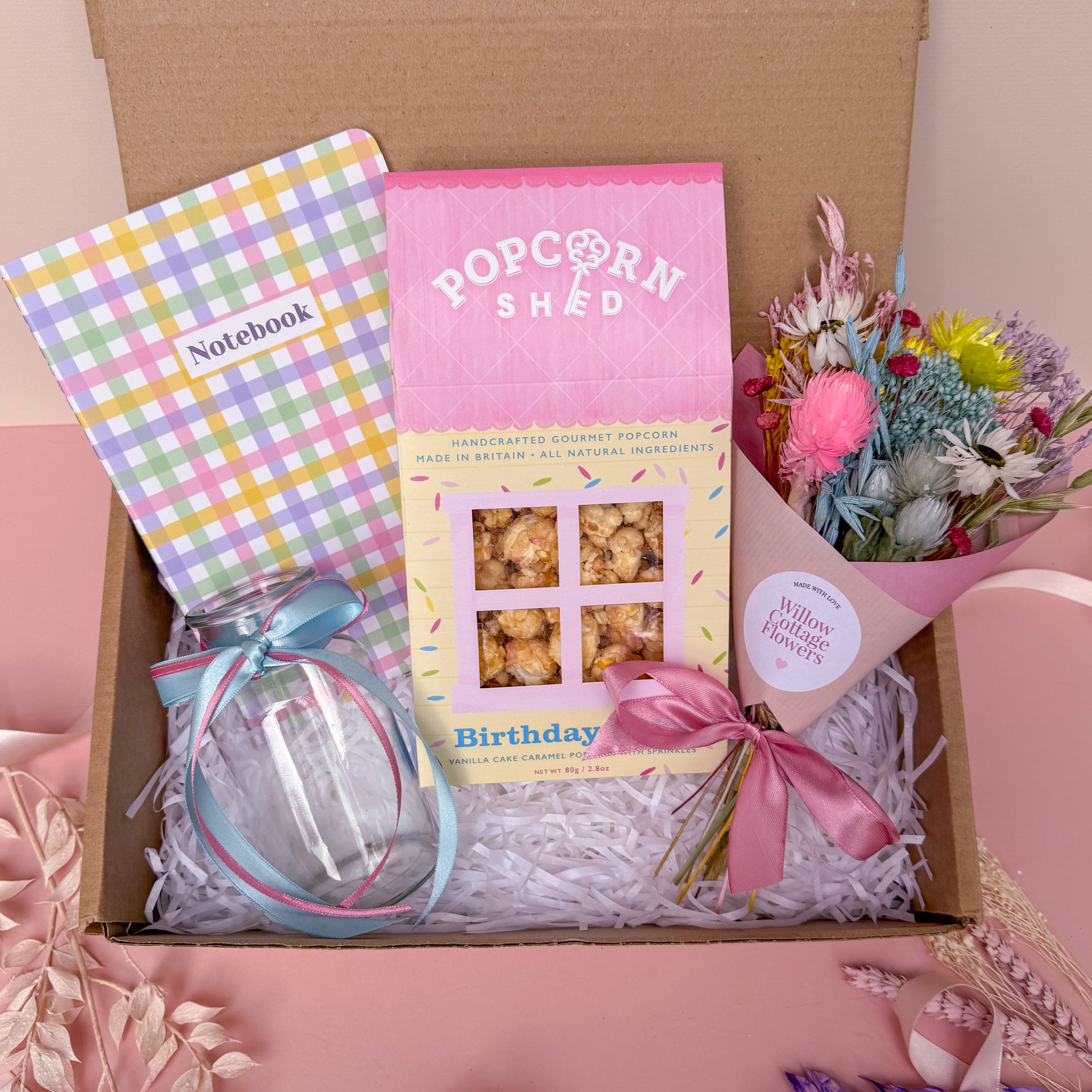birthday themed gift hamper for her
