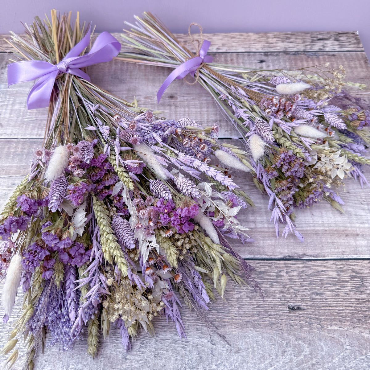 lilac-bridesmaid-wedding-flowers
