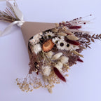 brown dried floral arrangement