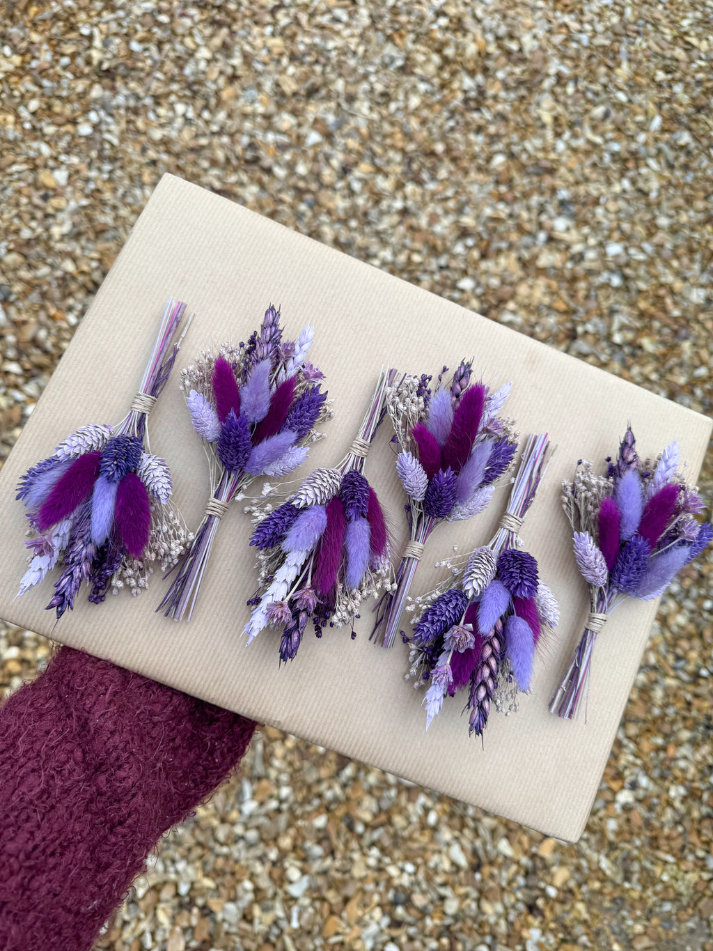 Blackberry Crumble Buttonhole image 0