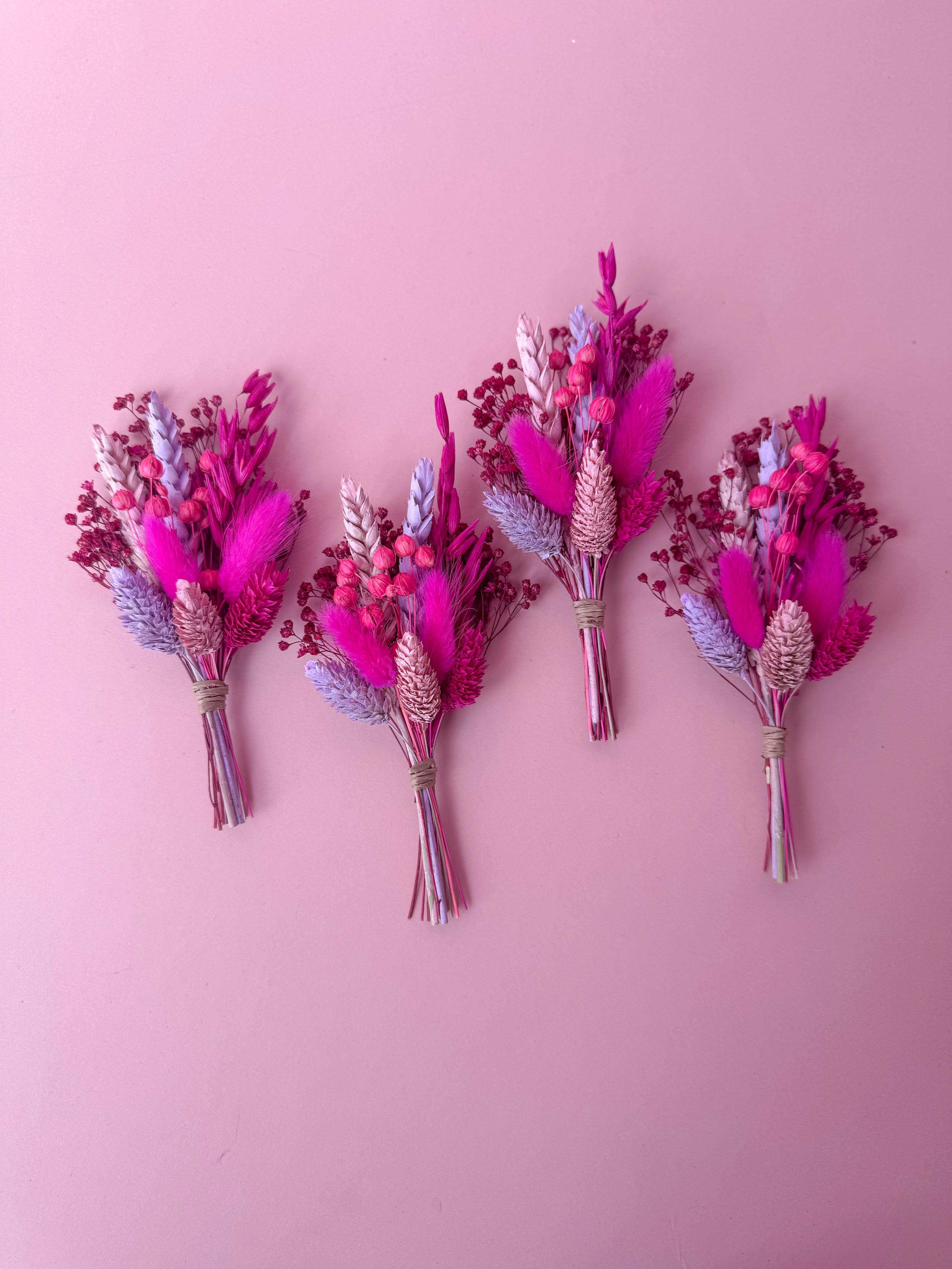 Cerise & Lilac Buttonhole image 1