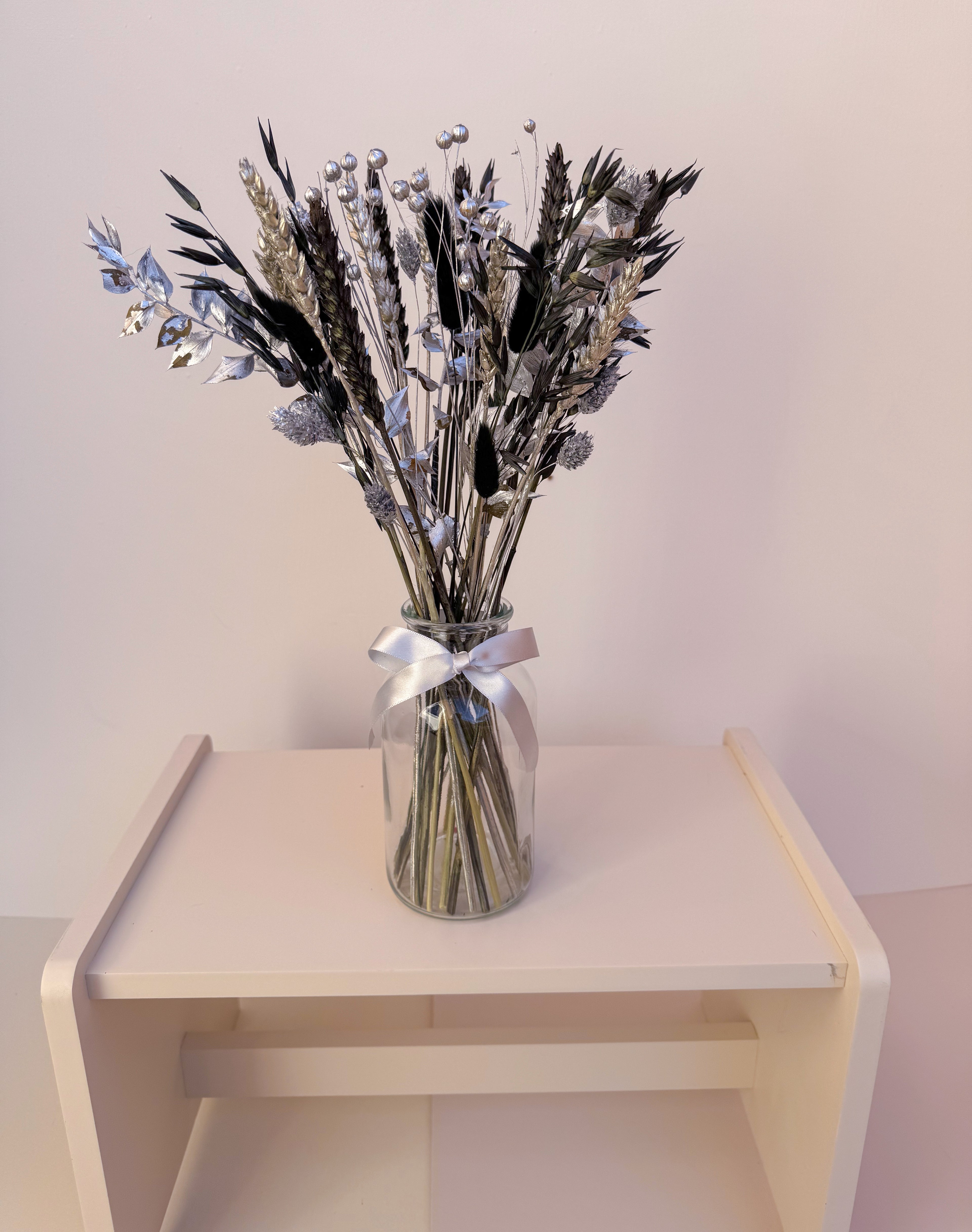 'Monochromes' Arrangement with Vase image 4