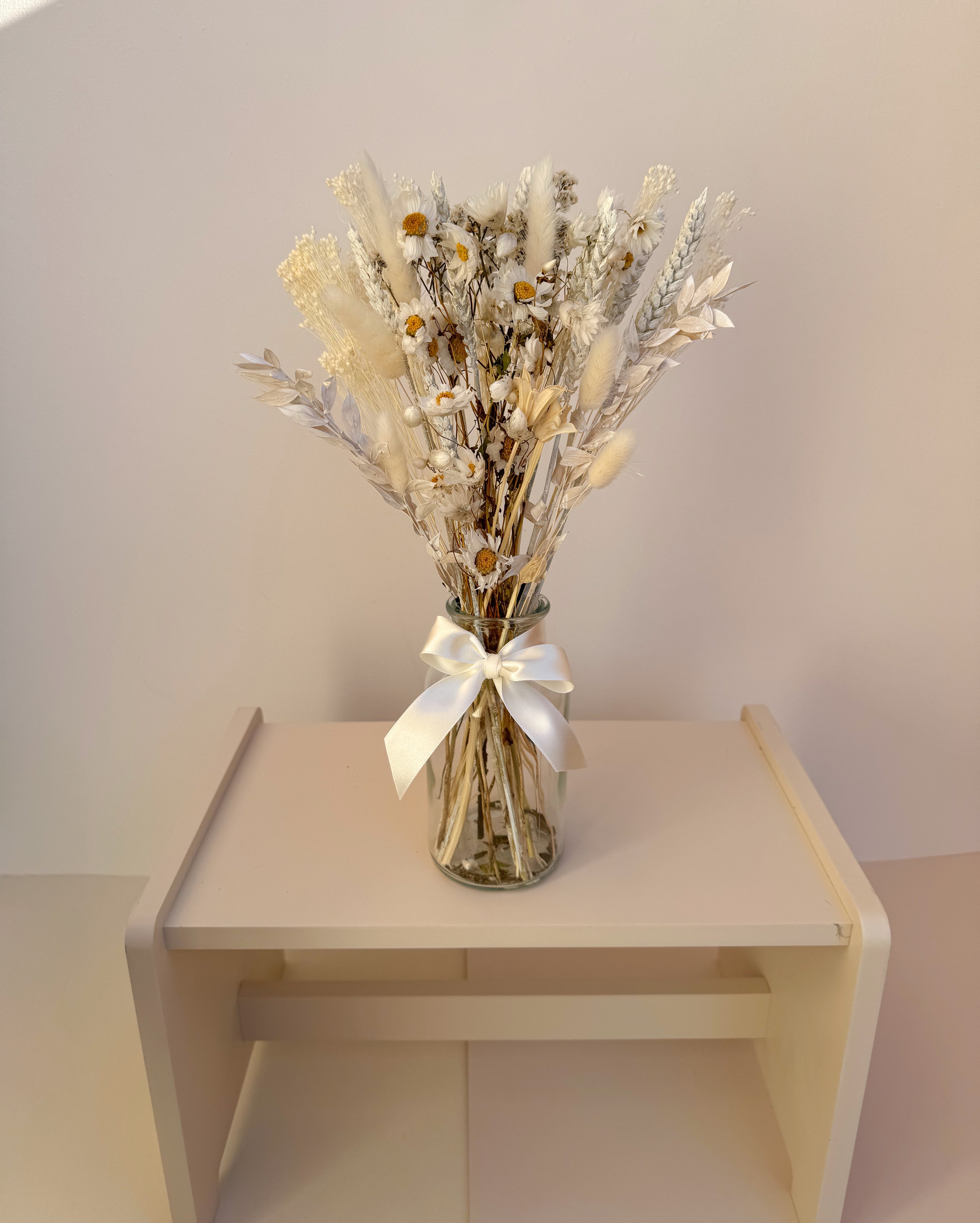 'Neutrals' Arrangement with Vase image 3