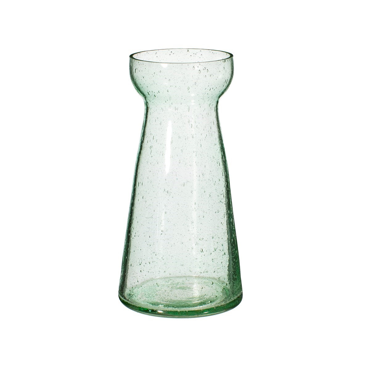 Recycled Glass Bulb Vase image 0