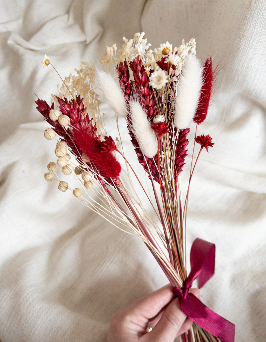 Mini Red Floral Bunch image 7