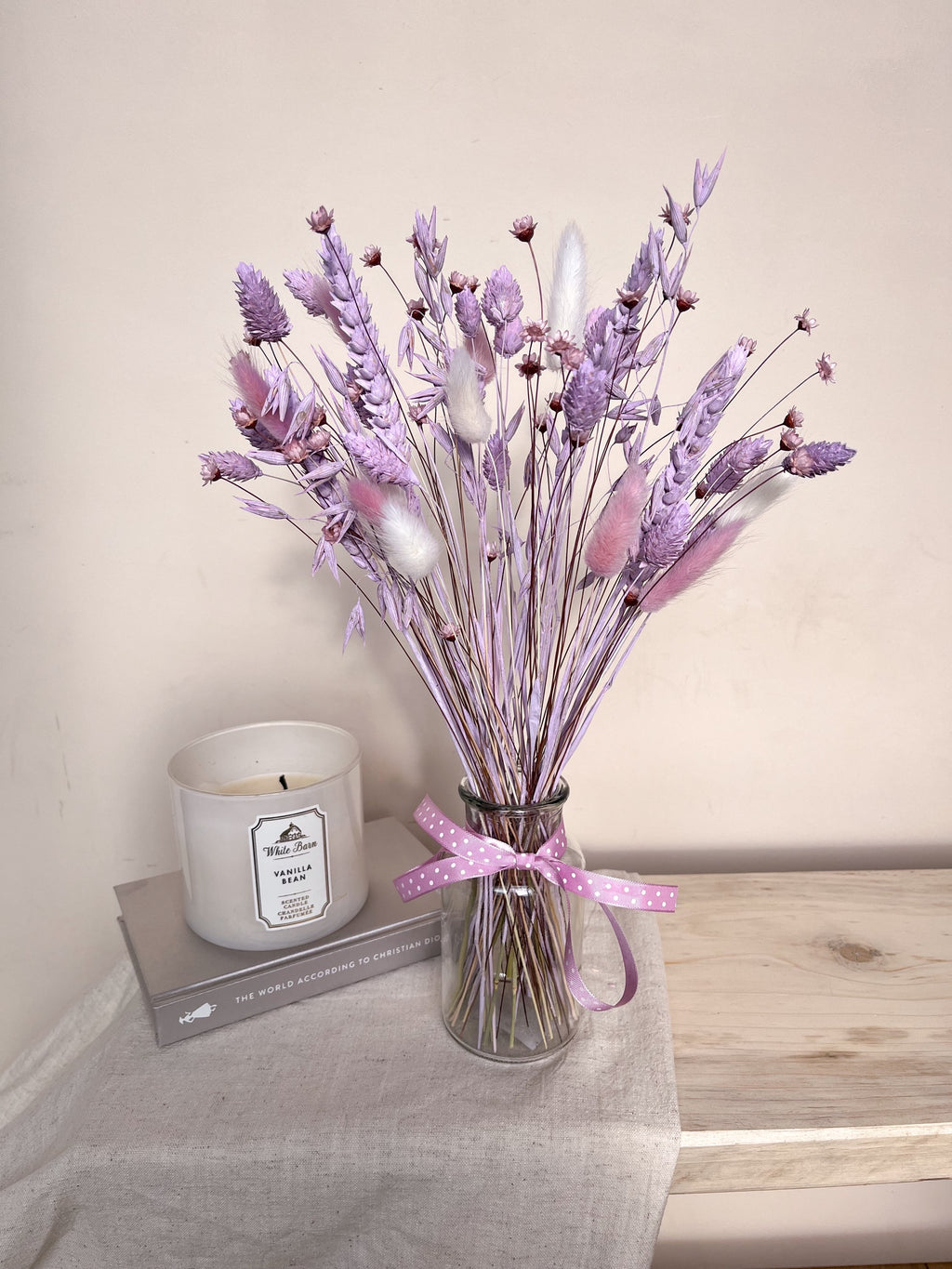 Dried Flowers with Vase image 2