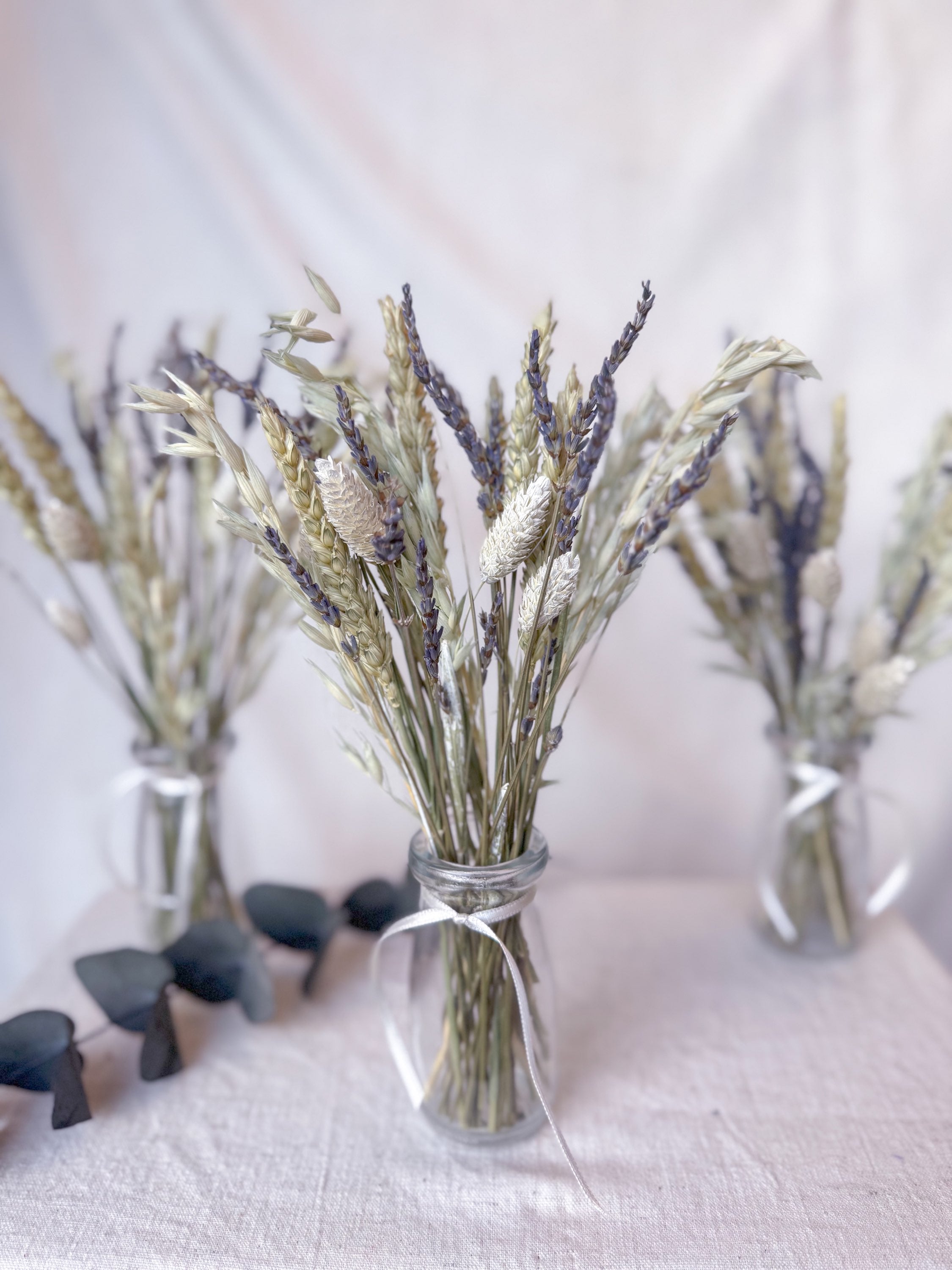 Mini Lavender Arrangement with Vase image 2