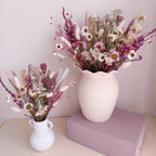 pink and white wildflower dry bunch