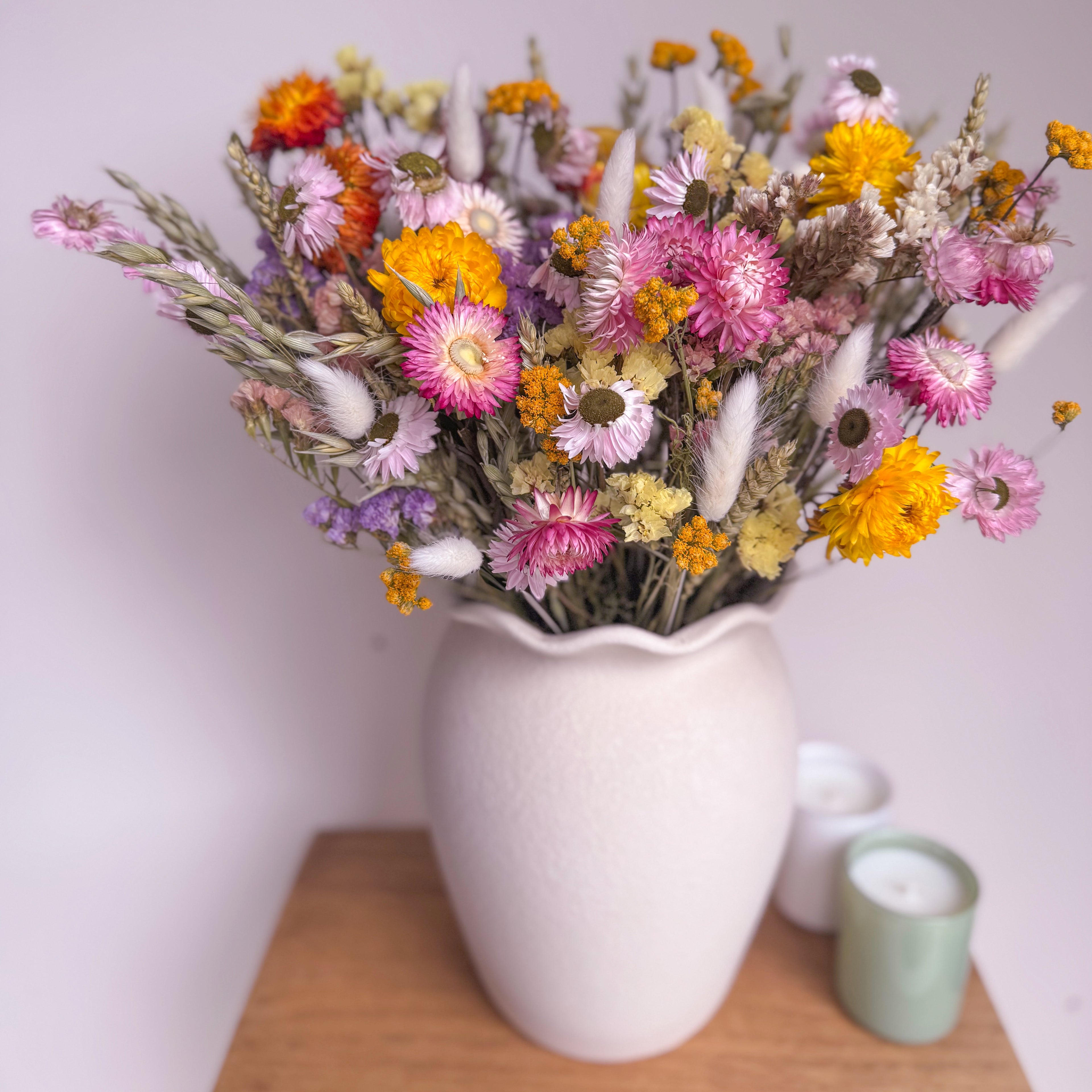 colourful wildflower bunch for home decor
