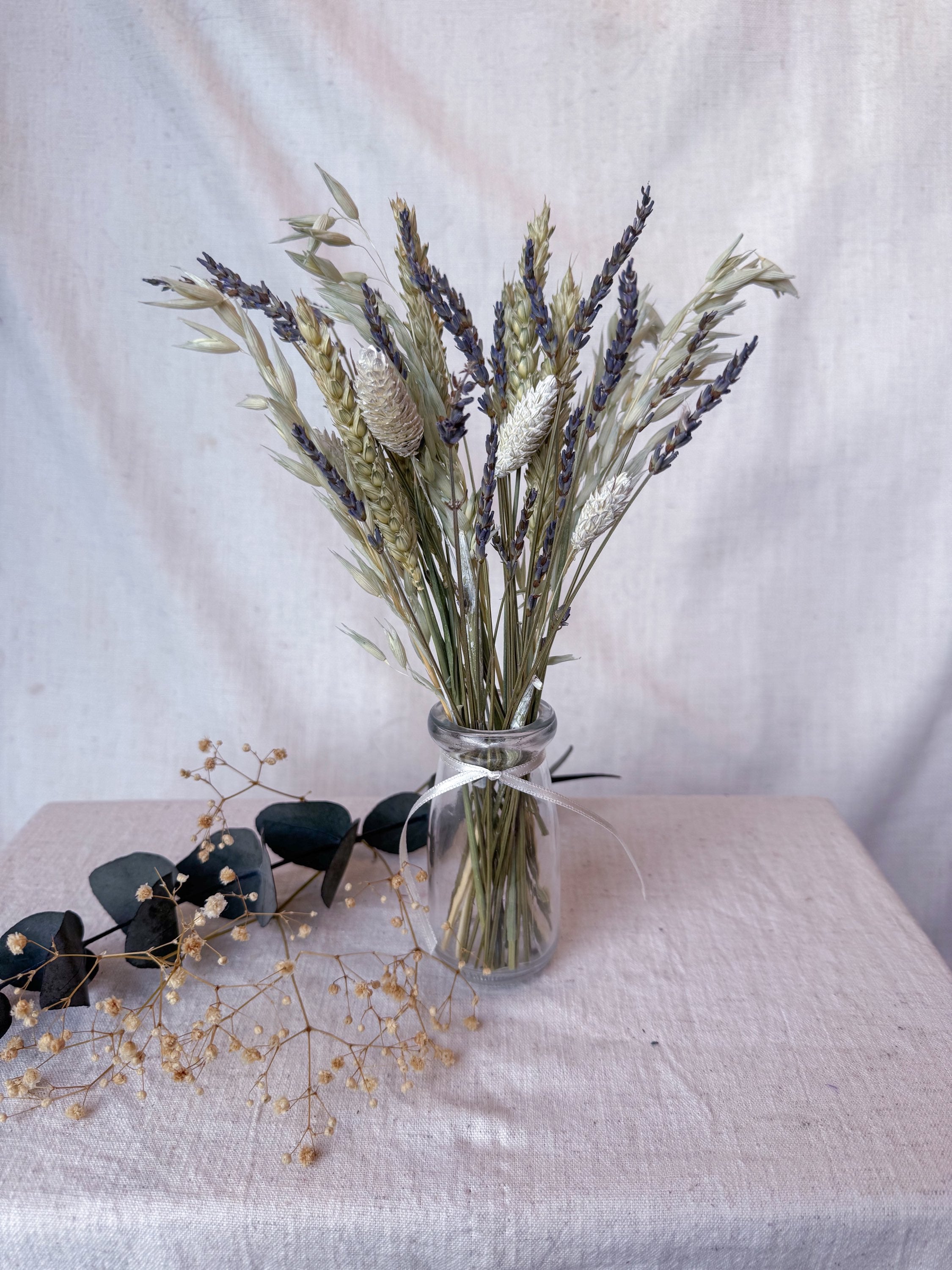 Mini Lavender Arrangement with Vase image 6