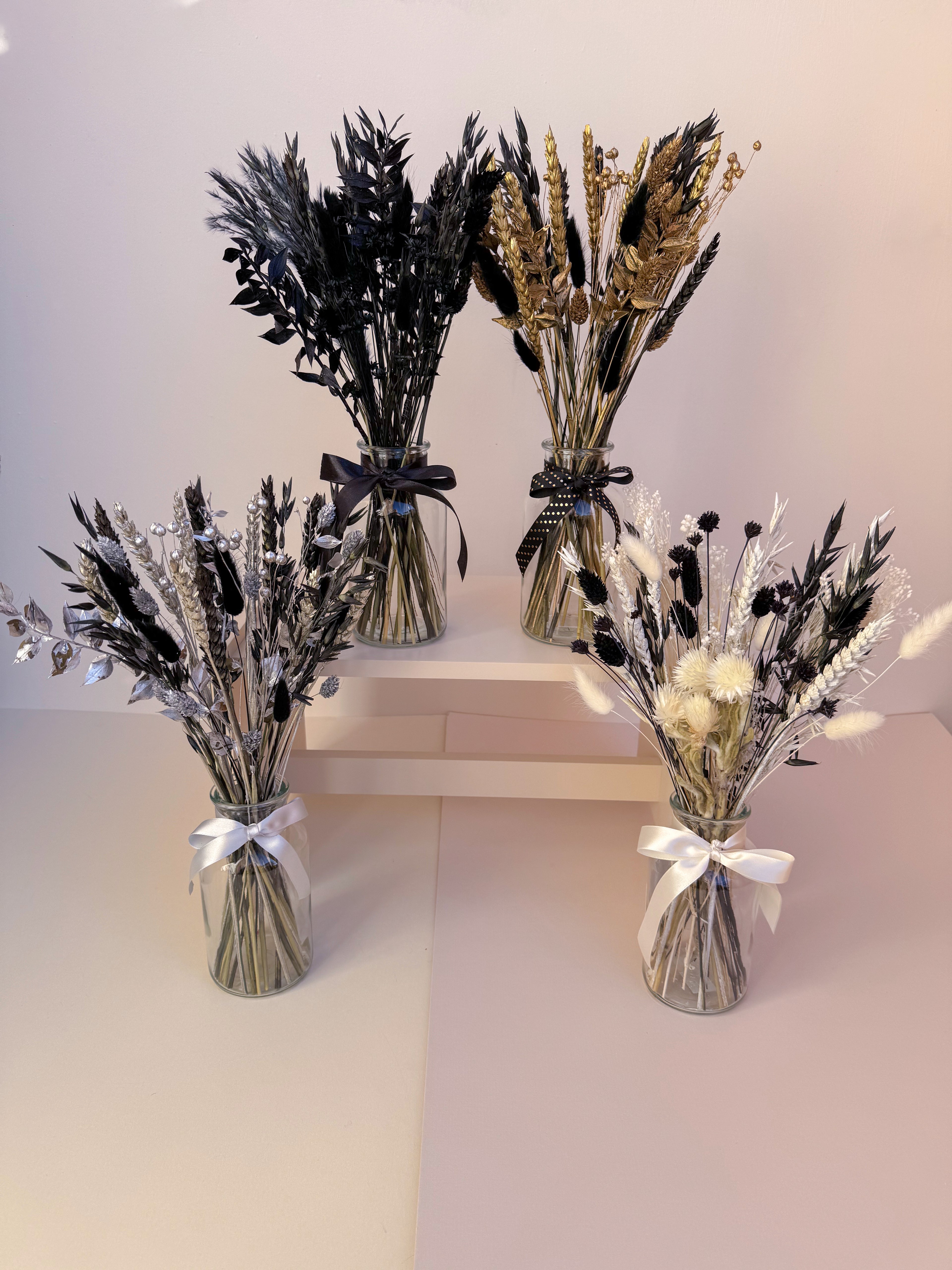 'Monochromes' Arrangement with Vase image 5