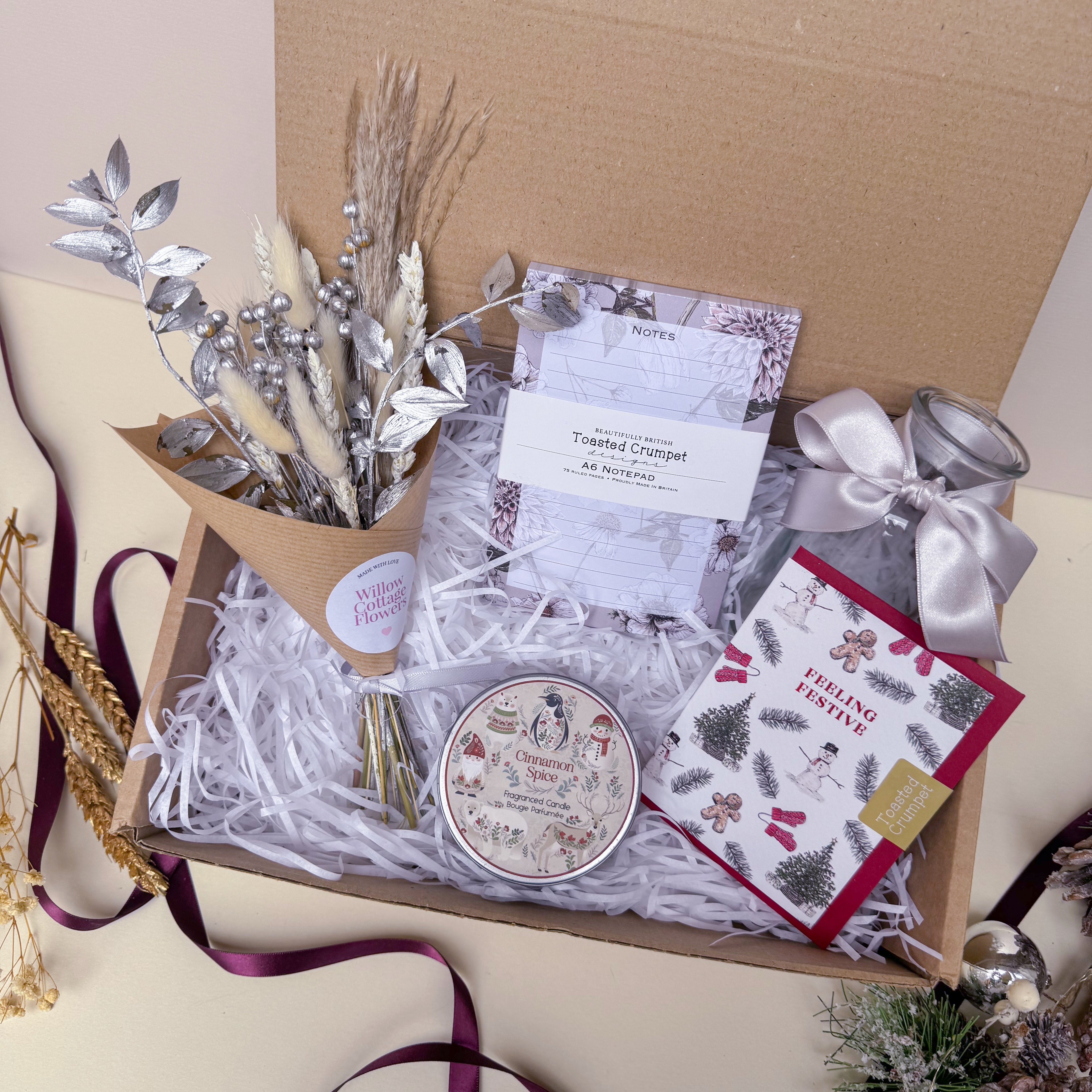 Silver Christmas Gift Hamper image 2